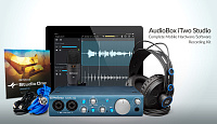 PreSonus AudioBox iTwo Studio комплект для звукозаписи (AudioBox iTwo, Studio One Artist + Capture Duo for iPad, микрофон M7, наушники HD7)