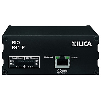 XILICA R44-P Панель аудиоизмерений с двойными 4in/4out разъемами  Dante (инсталл.)