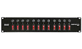 IMLIGHT Switch 12 Блок переключателей, 1 фаза, 12 каналов по 5А, защита предохранители, вход-выход клеммы, монтаж в рэк, высота 2U
