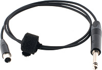 Cordial CPI 1 FP-RT 3 инструментальный кабель, XLR female 3-контактный - моноджек 6,3 мм, 1,0 м, черный