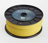 Rockcable RCL10303 D6 YE  кабель микрофонный балансный, витой медный экран, диаметр 6 мм, желтый