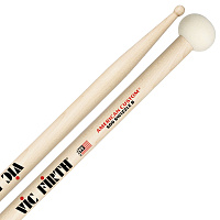 VIC FIRTH SD6 Swizzle B  барабанные палочки, круглый деревянный наконечник наконечник на рукоятке 1 1/4 х 1", материал - клён, длина 16 1/4", диаметр 0,635", серия American Custom
