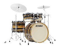 TAMA CK52KRS-NET SUPERSTAR CLASSIC WRAP FINISHES ударная установка из 5-ти барабанов, цвет натуральное эбеновое тигровое дерево