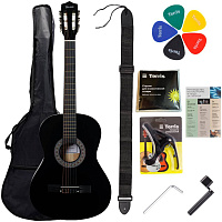 TERRIS TC-038 BK Starter Pack Гитара классическая в наборе