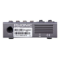 Phonic AM 85 Микшерный пульт 6-канальный, 2 моно входа, 2 стерео, 3-полосный эквалайзер на каждом канале