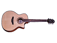 CRAFTER SR G-MAHOce  электроакустическая гитара, верхняя дека массив ели, корпус массив красного дерева