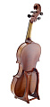 K&M 15550-000-98 стойка для скрипки и укулеле, пластик под дерево 