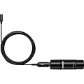 SHURE TL48B/O-XLR-A Петличный всенаправленный микрофон TwinPlex, оптимизирован для речи, низкая чувствительность, кабель 1.6 мм