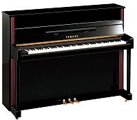 Yamaha JX113T PE  акустическое пианино, цвет черный полированное, банкетка в комплекте