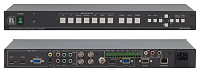 Kramer VP-437N Масштабатор ProScale™ сигналов HDMI, VGA, YUV, YC, CV в сигнал VGA или HDMI c добавлением в HDMI небалансного стерео аудиосигнала, с поддержкой HDCP, доп. управление по Ethernet
