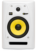 KRK RP5G4WN Активный 2-полосный (Bi-Amp) 5-дюймовый студийный звуковой монитор, DSP, 25-полосный эквалайзер, лимитер, цвет белый