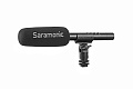 Saramonic SR-TM1 микрофон-пушка с кардиодной направленностью, аккумулятором, отсечкой НЧ 150 Гц.