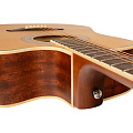 ROCKDALE Aurora D6 C NAT Satin акустическая гитара, дредноут с вырезом, цвет натуральный, сатиновое покрытие