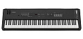 YAMAHA MX88 BK Профессиональный синтезатор, 88 клавиш, 128-голосная полифония, более 1000 тембров, Звуковой процессор MOTIF