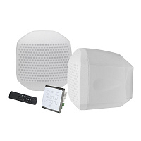 NEVOD MusicSet SW-225W комплект: панель управления со встроенным усилителем, 2 акустических системы, цвет белый