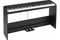 KORG B2SP BK цифровое пианино, взвешенная клавиатура, 12 тембров, педаль, адаптер питания в комплекте, цвет черный