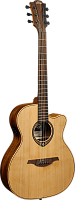 LAG T-170A CE Электроакустическая гитара, аудиториум с вырезом и пьезодатчиком, цвет натуральный