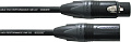 Cordial CPM 3 FM микрофонный кабель XLR female/XLR male, разъемы Neutrik, 3,0 м, черный