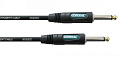 Cordial CCFI 0.9 PP  инструментальный кабель моно-джек 6,3 мм/моно-джек 6,3 мм, 0,9 м, черный