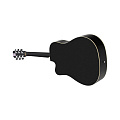 STARSUN DG220c-p Black акустическая гитара, цвет черный
