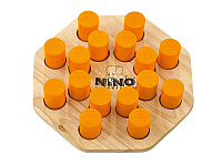 MEINL NINO526 SHAKE'N PLAY Игровой набор, 8 пар шейкеров, руководство, деревянное поле для игры