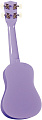 DIAMOND HEAD DU-118 VLT укулеле сопрано, клен, гриф клен, чехол в комплекте, фиолетовая