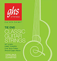 GHS 2150W Струны для классической гитары, Hard, нейлон, посеребренная обмотка, узелок на конце