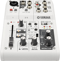 Yamaha AG03  многоцелевой 3-канальный микшер с USB-аудиоинтерфейсом