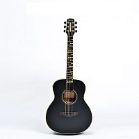 POPUMUSIC Poputar T1 Smart Guitar Travel Edition Black "Умная" акустическая гитара уменьшенного размера, топ - ель, корпус - махагони
