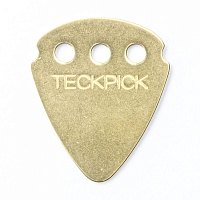 Dunlop 467RBRS Teckpick 12Pack медиаторы, анодированный алюминий, цвет латунь, 12 шт.