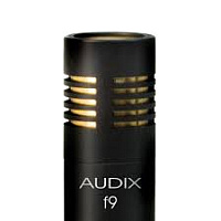 Audix F9 Конденсаторный микрофон, инструментальный, кардиоид, 40Гц-20кГц, 8 mV/Pa, SPL137dB