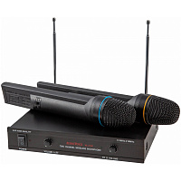 AUDIOVOICE WL-21VM радиосистема с 2 вокальными суперкардиоидными микрофонами