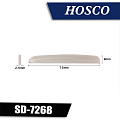 Hosco H-SD-7268  Нижний порожек для акустической гитары, 72x8.4 - 9.7x2.6 мм, пластик