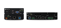 ATLONA AT-OME-RX21-KIT Комплект: приемник и передатчик по HDBaseT с масштабированием, HDMI, Ethernet, RS232, аудио