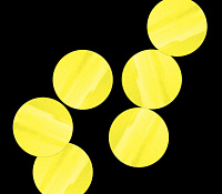 Global Effects Бумажное конфетти Круглое 4,1 см желтый