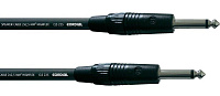 Cordial CPL 1,5 PP спикерный кабель моно-джек 6,3 мм/моно-джек 6,3 мм, разъемы Neutrik, 1,5 м, черный