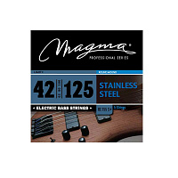 Magma Strings BE155S+ Струны для 5-струнной бас-гитары Low B 42-125, серия Stainless Steel