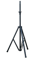 ECO SS016 Black стойка-тренога для акустических систем, высота 125-220 cм, нагрузка до 50 кг, цвет черный, вес 3.5 кг