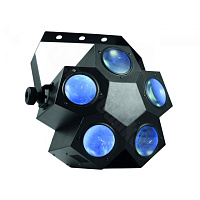EUROLITE LED PTN-5 Flower effect  Светодиодный многолучевой прожектор эффектов, 160 светодиодов 5 мм, угол лучей 46°,  управление DMX