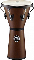 MEINL HDJ500VWB-M  джембе 12 1/2" цвет - коричневый матовый, корпус - бразильская гевея, мембрана - кожа козла, 8 лагов