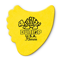 Dunlop 414R073 Tortex Fins 72Pack медиаторы, толщина 0,73 мм, 72 шт.