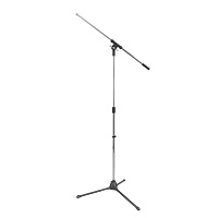 OnStage MS7701C  микрофонная стойка-журавль, тренога, регулируемая высота, хром