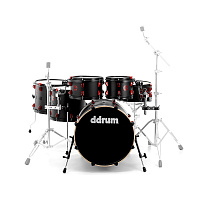 Ddrum HYBRID 5 PLAYER SatinBlack  ударная установка из пяти барабанов, без тарелок и стоек