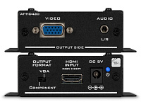 ATLONA AT-HD420 Конвертер HDMI в VGA или компонент + стерео аудио (не совместим с HDCP)