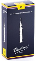 Vandoren трости для саксофона сопрано (2 ) (10 шт. в пачке) SR202