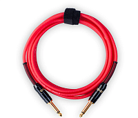 JOYO CM-21 red инструментальный кабель, длина 6 метров, джек TS джек TS 6,3 мм, цвет красный