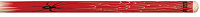 VIC FIRTH COLDS0069  барабанные палочки 2B рисунок "Black Widow", с деревянным наконечником, материал - гикори, длина 16 1/4", диаметр 0,630"