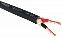 PROAUDIO LSC-240S акустический кабель, 2 x 4 мм², проводники - бескислородная медь (OFC) и сшитый полиэтилен (XLPE), внешняя оболочка - поливинилхлорид (PVC), внешний диаметр 10.5 мм