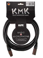 KLOTZ M1FM1K0500 микрофонный кабель MY206, бронзовые 3pin XLR Neutrik мама, папа, длина 5 метров
