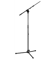 GUIL PM-20 стойка микрофонная с телескопическим "журавлём", металлическое основание, двойная резьба 3/8" и 5/8", регулировка высоты 102-174 см